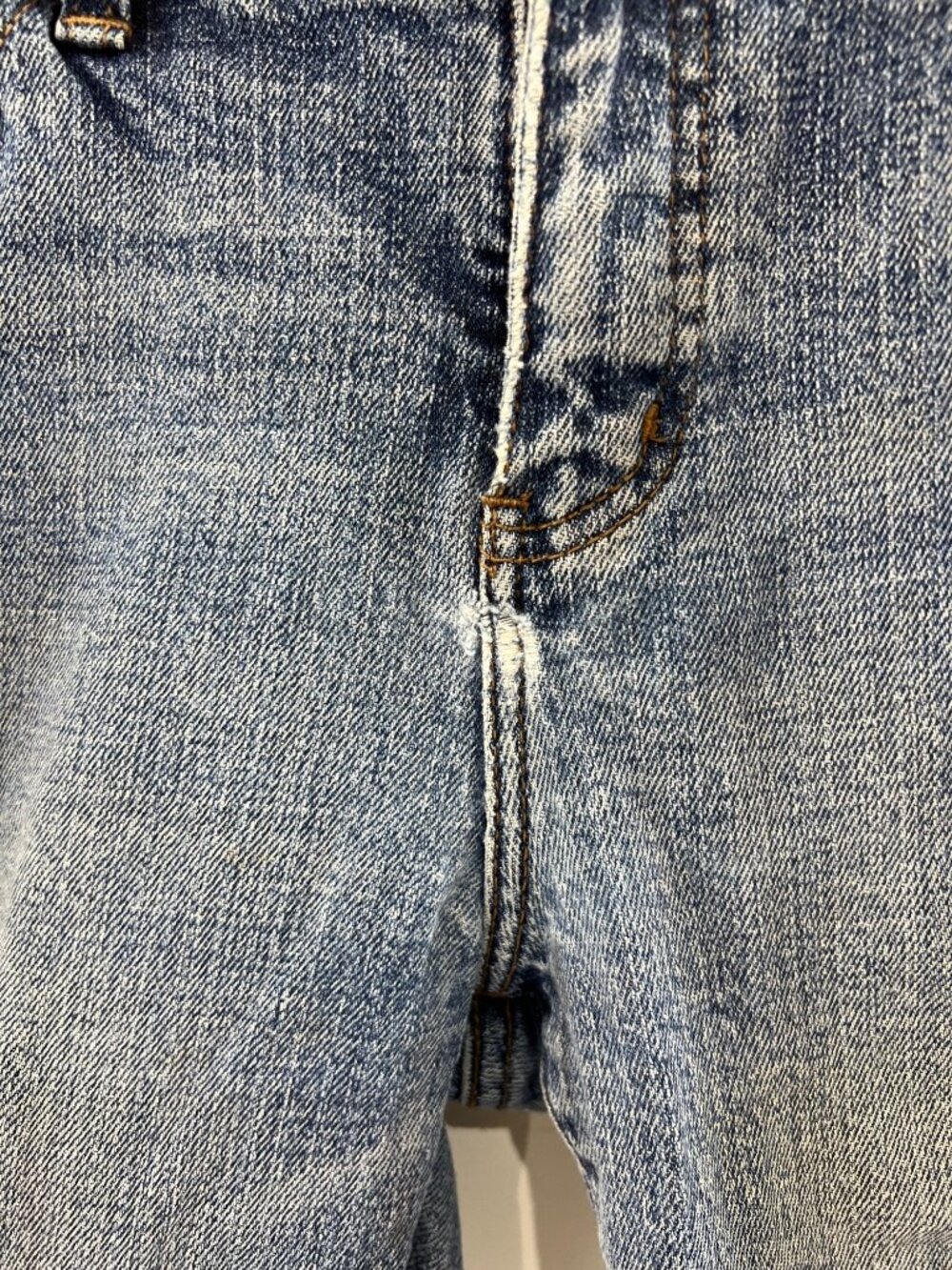 Lauren Ralph Lauren Jeans Co. Women’s Distressed Bootcut Blue Denim Jeans Sz. 6P - Picture 8 of 12